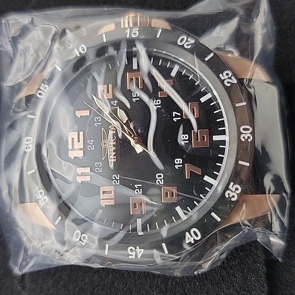 Brand New 4000 Invicta Pro Diver Stratus Black Mens 45mm Rose Gold Accent Watch - Picture 3 of 9